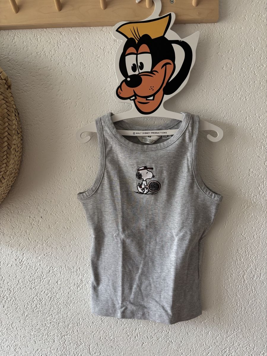 Camicie, T-shirt & Polo: Unterhemd Top H&M Peanuts Snoopy – Usato da Boniswil venduto da Biancaneve91