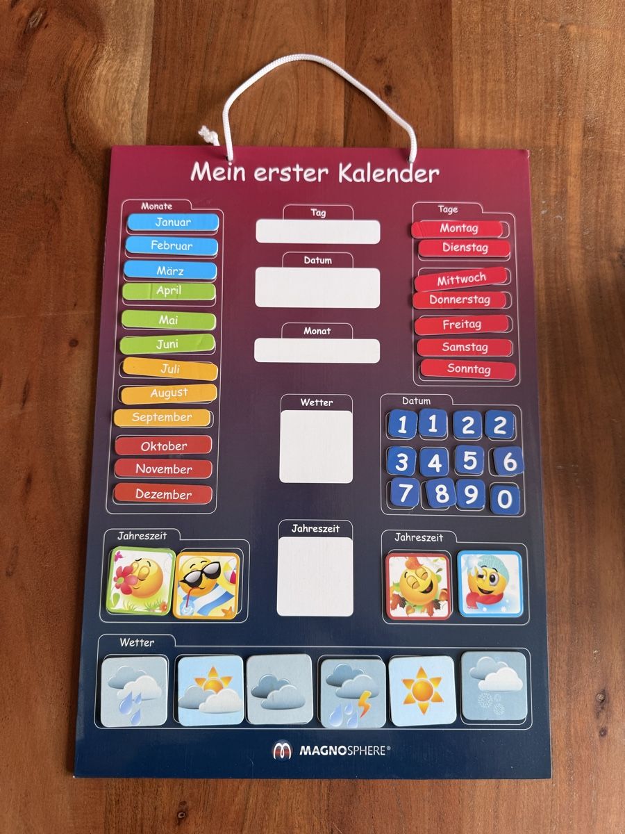 Calendari: Magnet Kalender Jahreszeit – Nuovo (secondo la descrizione) da St. Gallen venduto da Popolone26