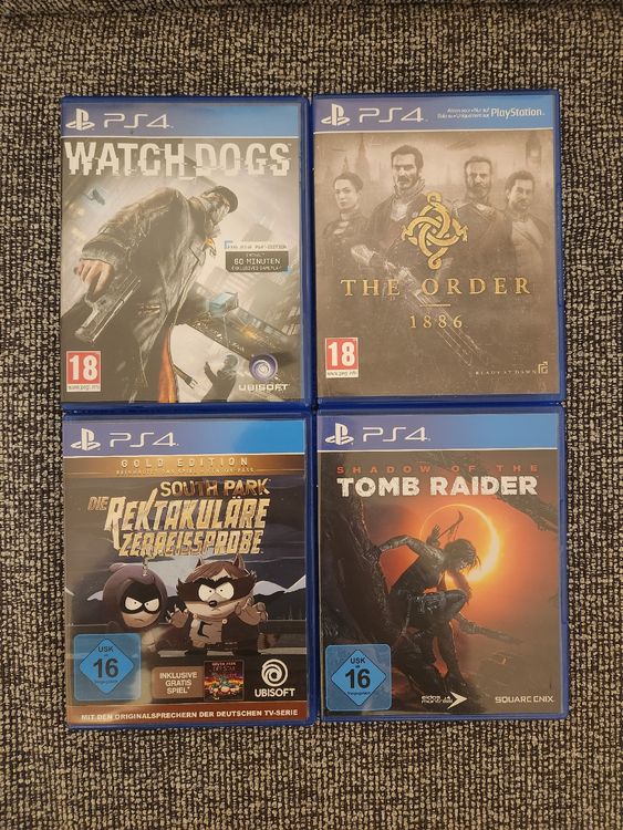 Diverse Spiele für PS4 (4 Games) Kaufen auf Ricardo