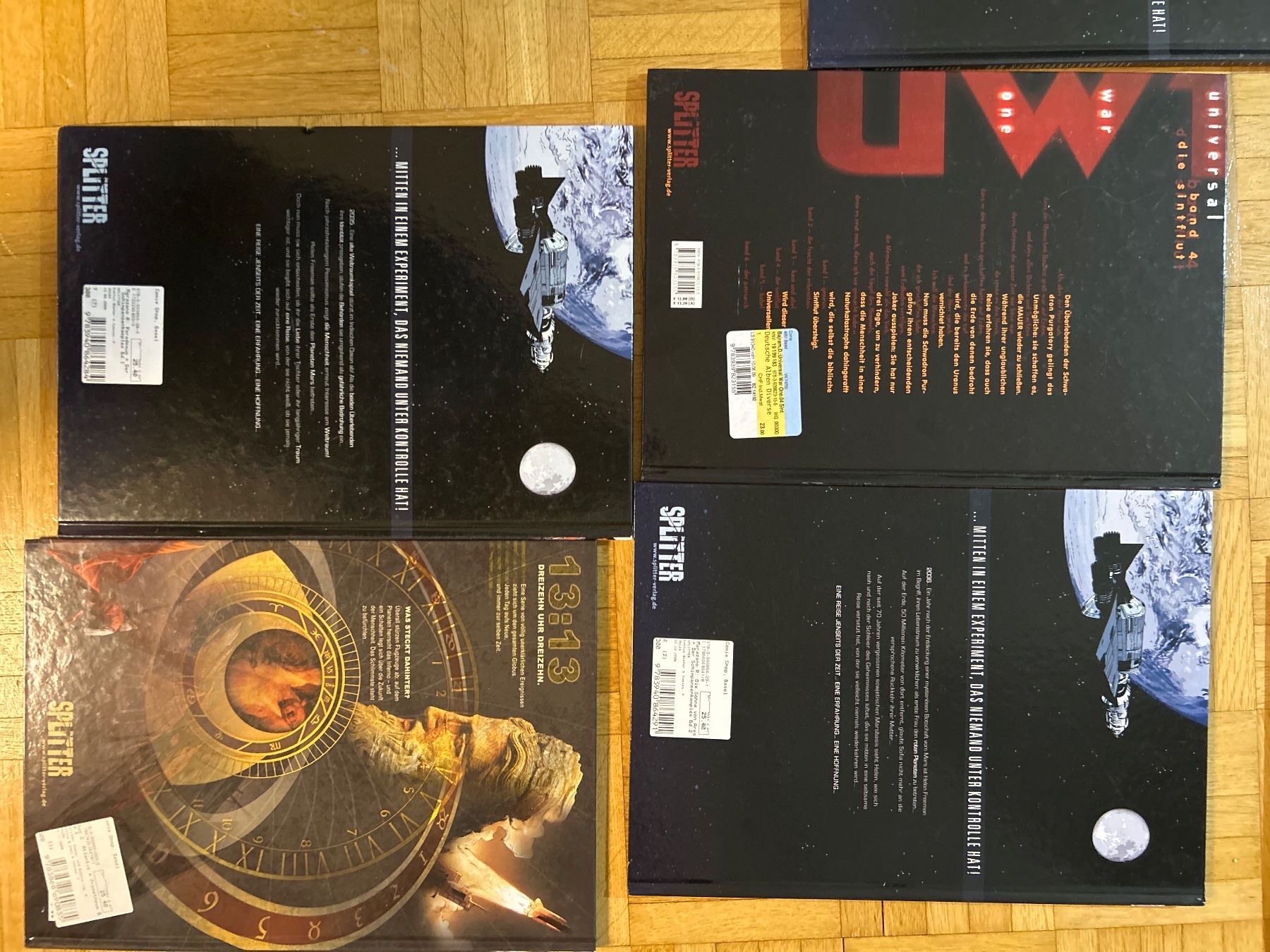 Fumetti: Comic Sammlung: Splitter Verlag - Science Fiction Top! – Usato da Zürich venduto da jasmin011 3