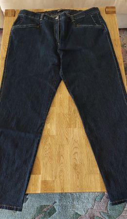 Ulla Popken, Mony Jeans dunkelblau Gr.50 lang