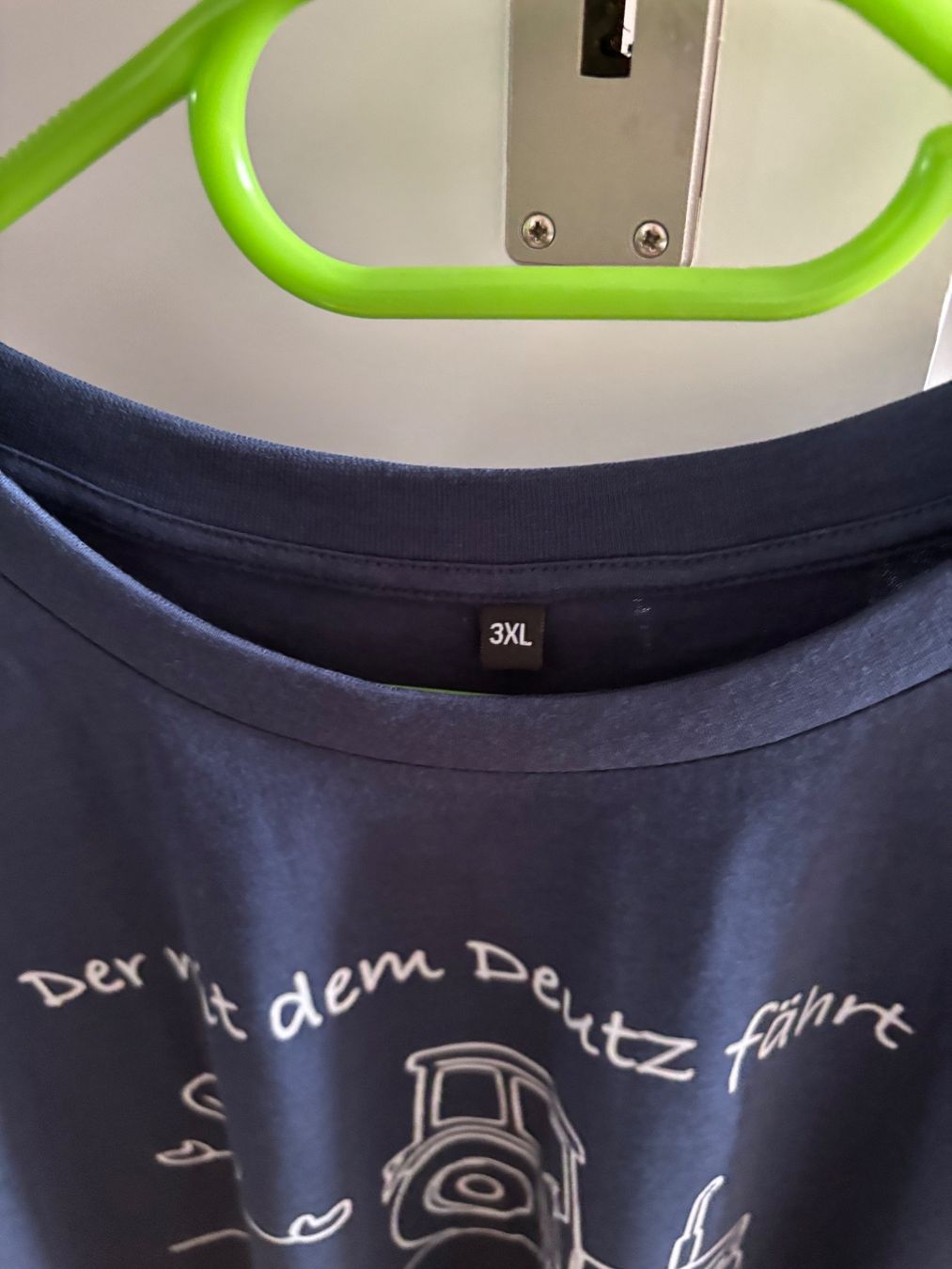 Deutz Traktor Motiv T-Shirt blau Grösse 3XL neu Zustand (Neu (gemäss ...