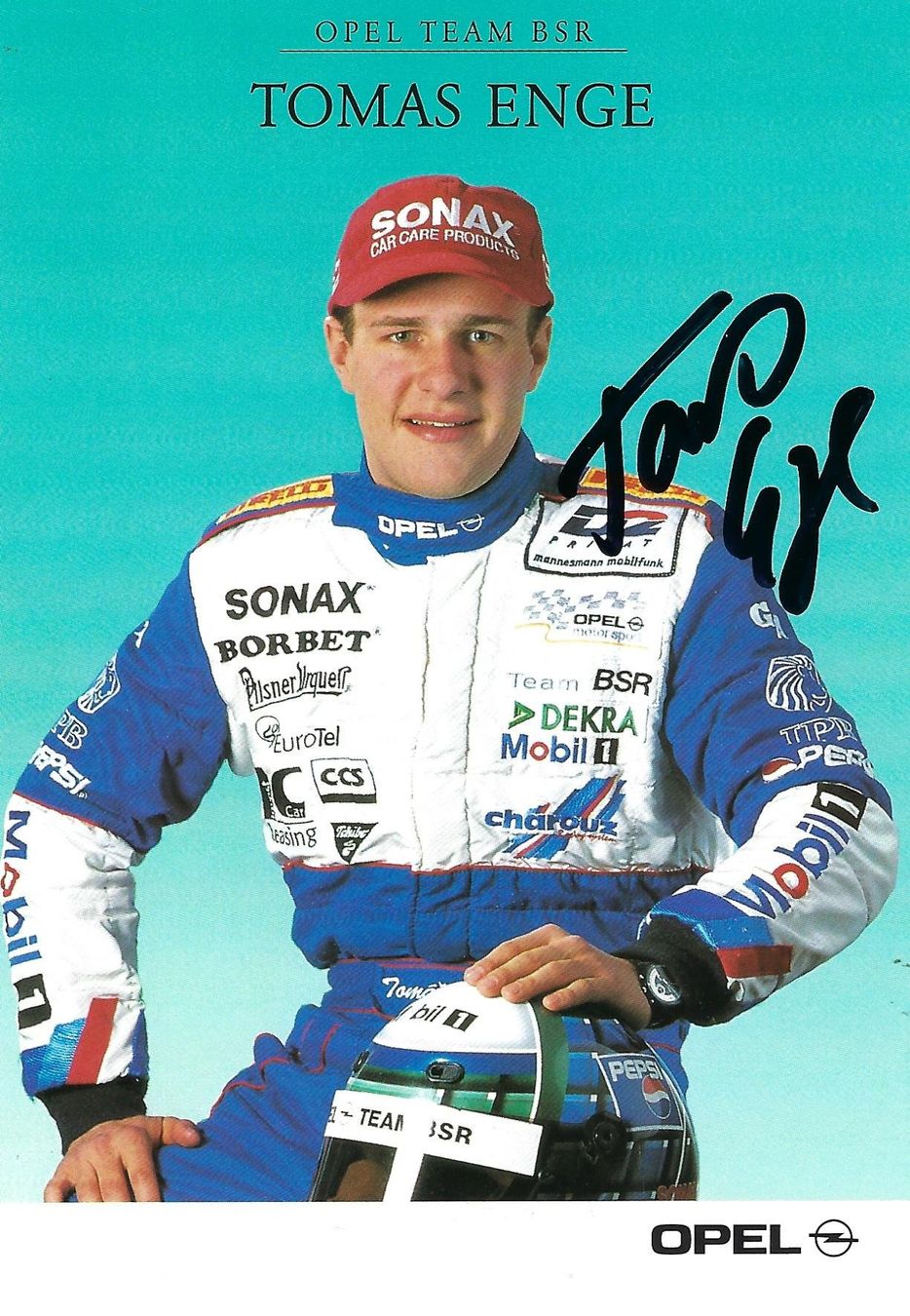 Autografi: Tomas Enge, Deutsche Formel 3 – Usato da Aarburg venduto da Hktm