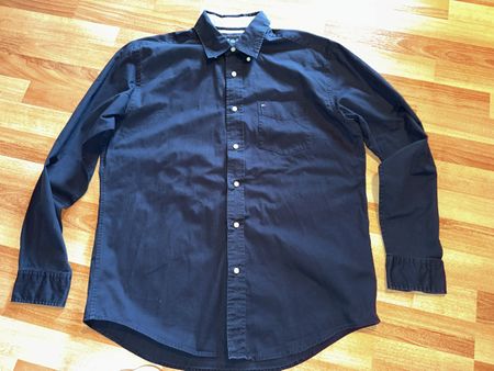 Tommy Hilfiger Herren Hemd, Grösse M, Dunkelblau