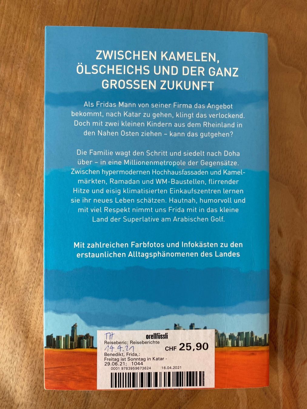 Libri: Freitag ist Sonntag in Katar – Usato da Bern venduto da Infri09 1