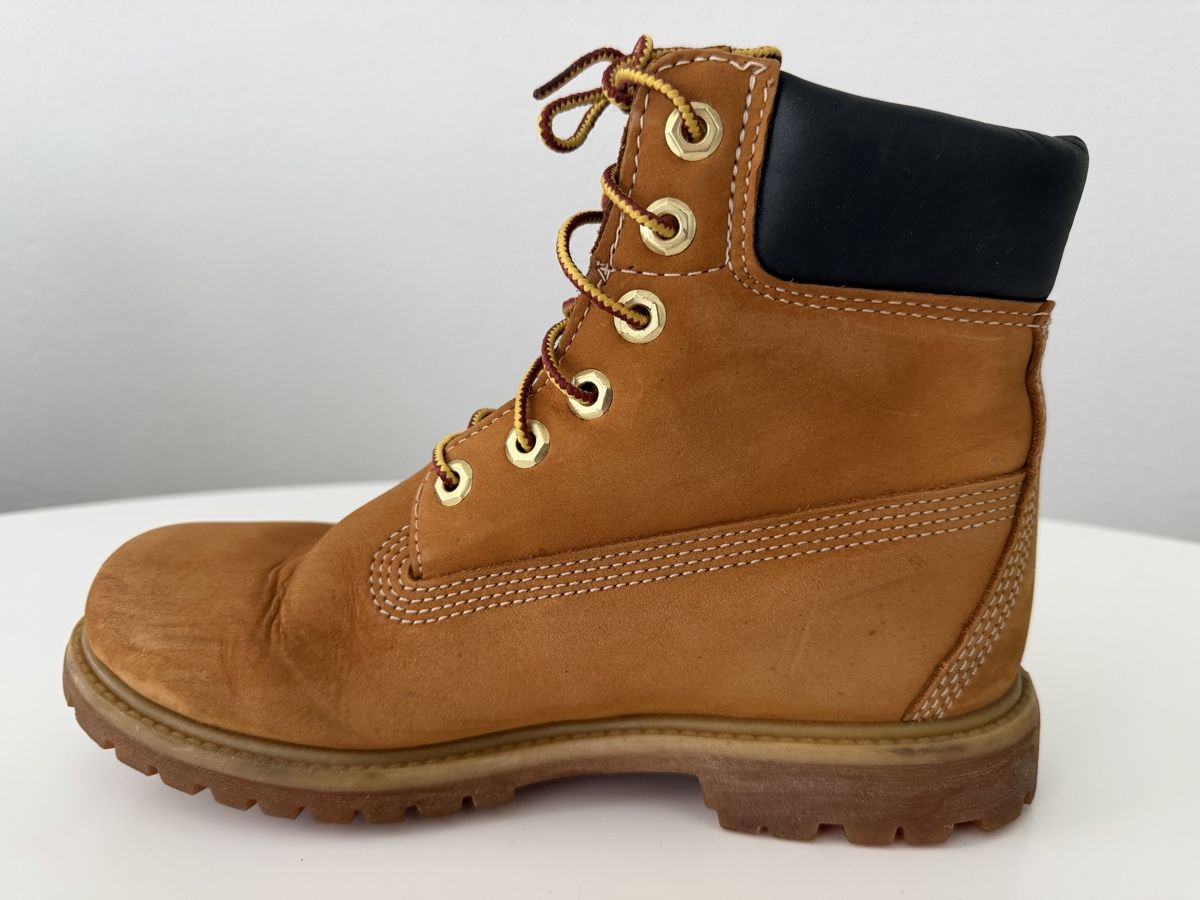 Timberland Scarpe da donna: Timberland Boots, Gr. 38 / 7.5, braun – Usato da Jona venduto da dar_k2v9 3
