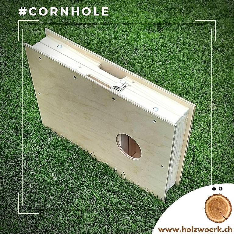 Spiele: Cornhole Spiel als Koffer – Gebraucht aus Dinhard von HOLZwoerk 2
