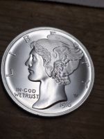 USA 2 Unze Silber 999Mercury 1916  Neu