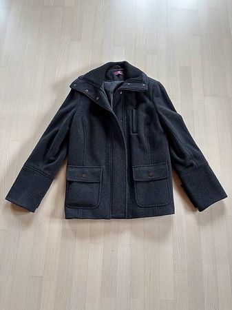 Winterjacke schwarz