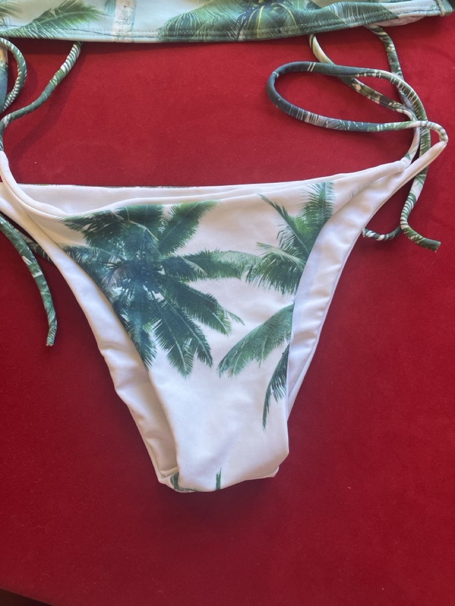 Costumi da bagno & Bikini: Bikini Sei Bella Palmenmuster Grösse L neuwertig – Usato da Muralto venduto da jac_hkz5 1
