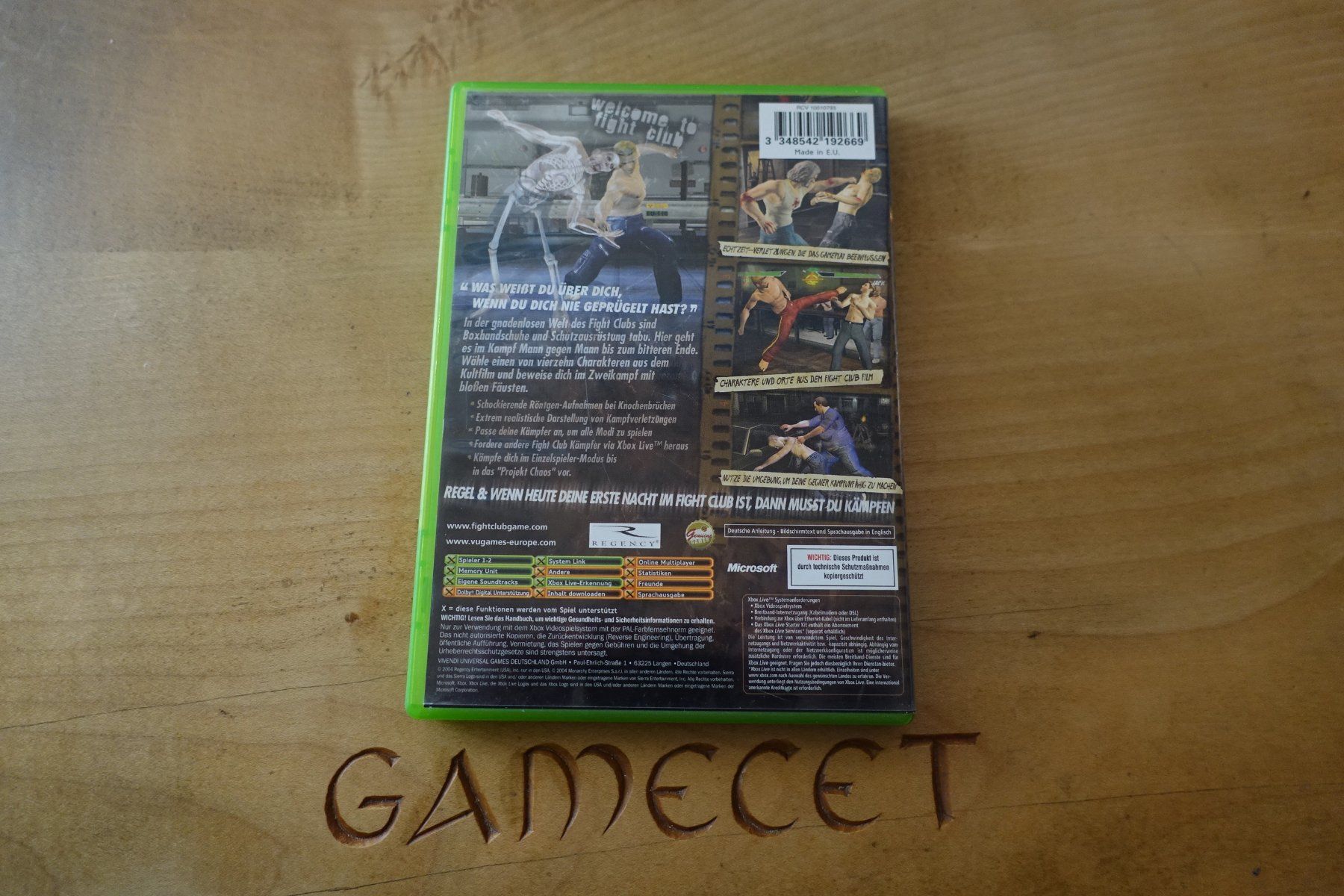 Microsoft Jeux: Fight Club – Défectueux à Steinach par Gamecet 2