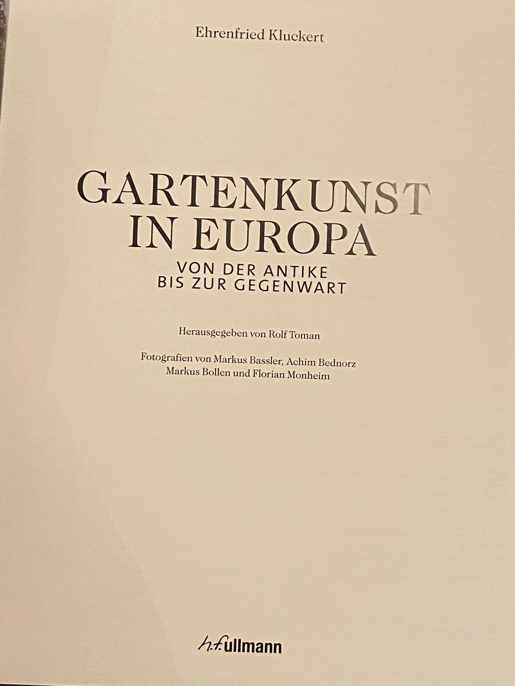 Libri: Gartenkunst in Europa - Rolf Toman – Usato da Zürich venduto da Dan_Hak 3