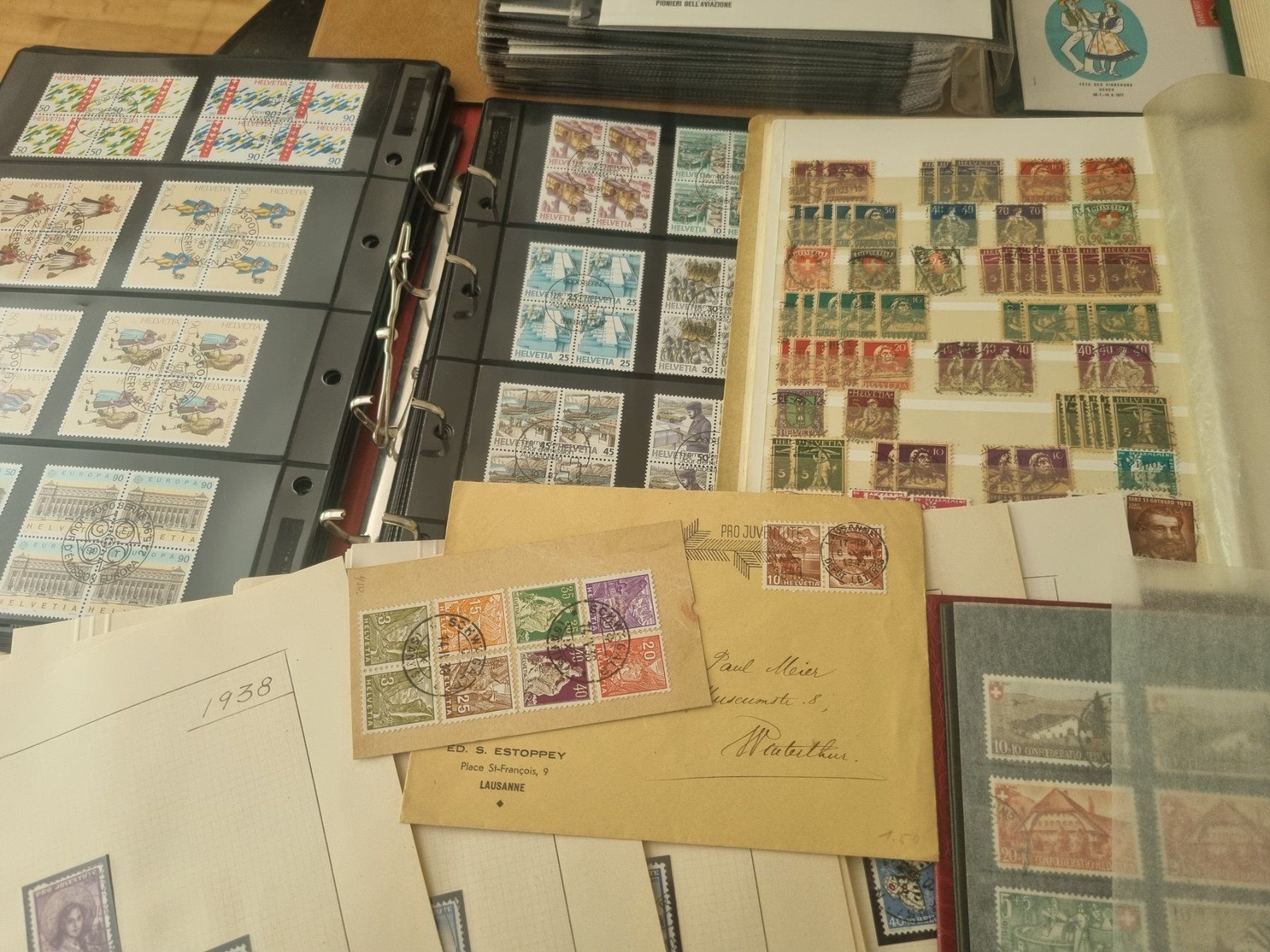 Tous les timbres: Posten nur Schweizer Briefmarken- ab Rayon – D'occasion à Gümligen par Geniusbuy 7