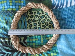 Kranz Stroh gedreht, leer, Türkranz, Reif, 35 cm
