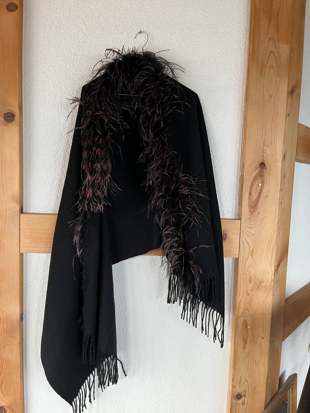 Altro in Moda donna: Cape: schwarz mit Federn – Nuovo (secondo la descrizione) da Bern venduto da cubus01 1