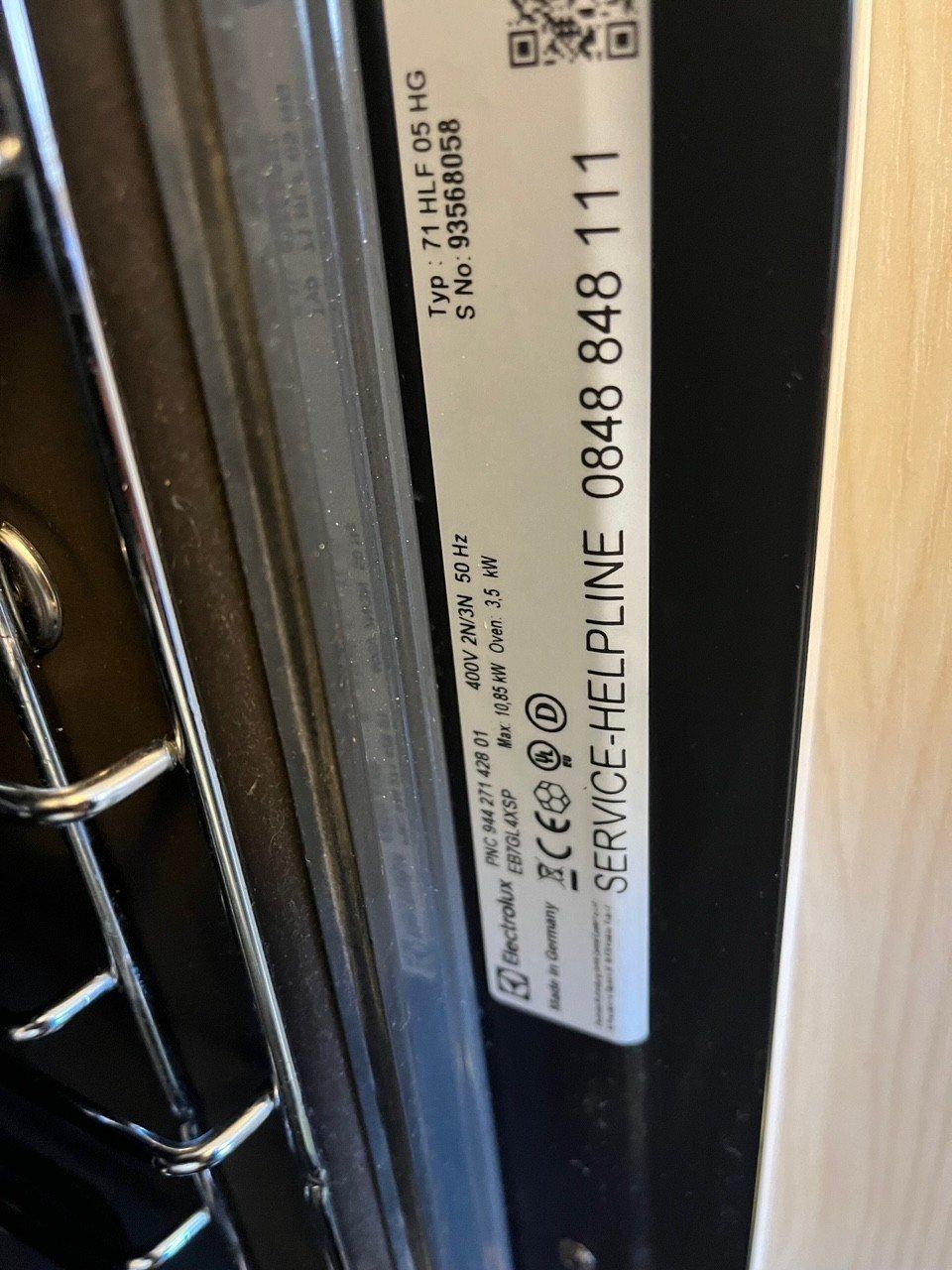 Electrolux Forni: Backofen Electrolux  EB7GL4XSP – Usato da Glattbrugg venduto da ani1234 4