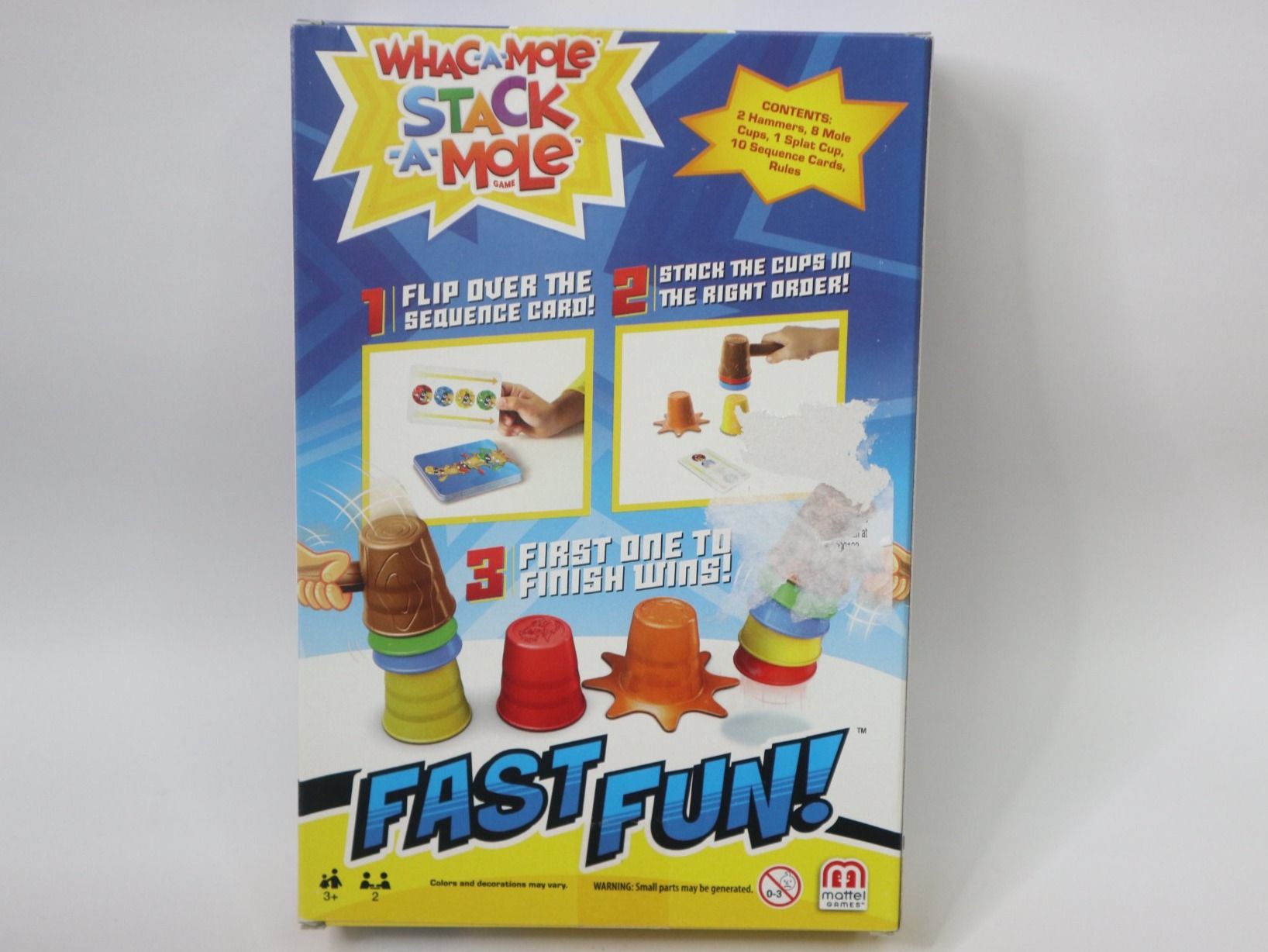 Mattel Spiele: Whac-A-Mole, Stack-A-Mole Spiel neu – Neu und originalverpackt aus Eschenbach SG von Astalavista 1