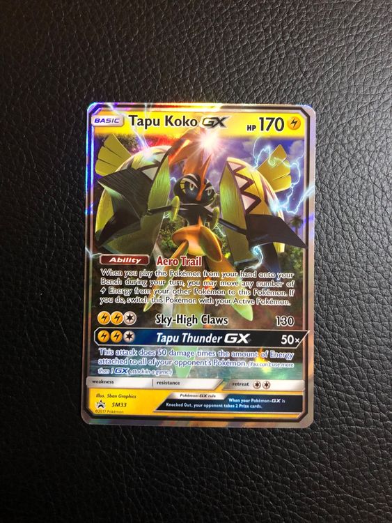 Tapu Koko GX Promo SM33 Ab 1 Kaufen auf Ricardo