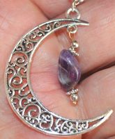 Halskette B-1409 – Amethyst & Mond