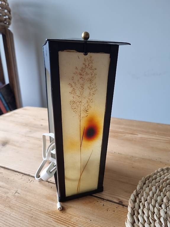 Lampade: Wandlampe Blumen Heu – Usato da Merlischachen venduto da Yaha_ 1
