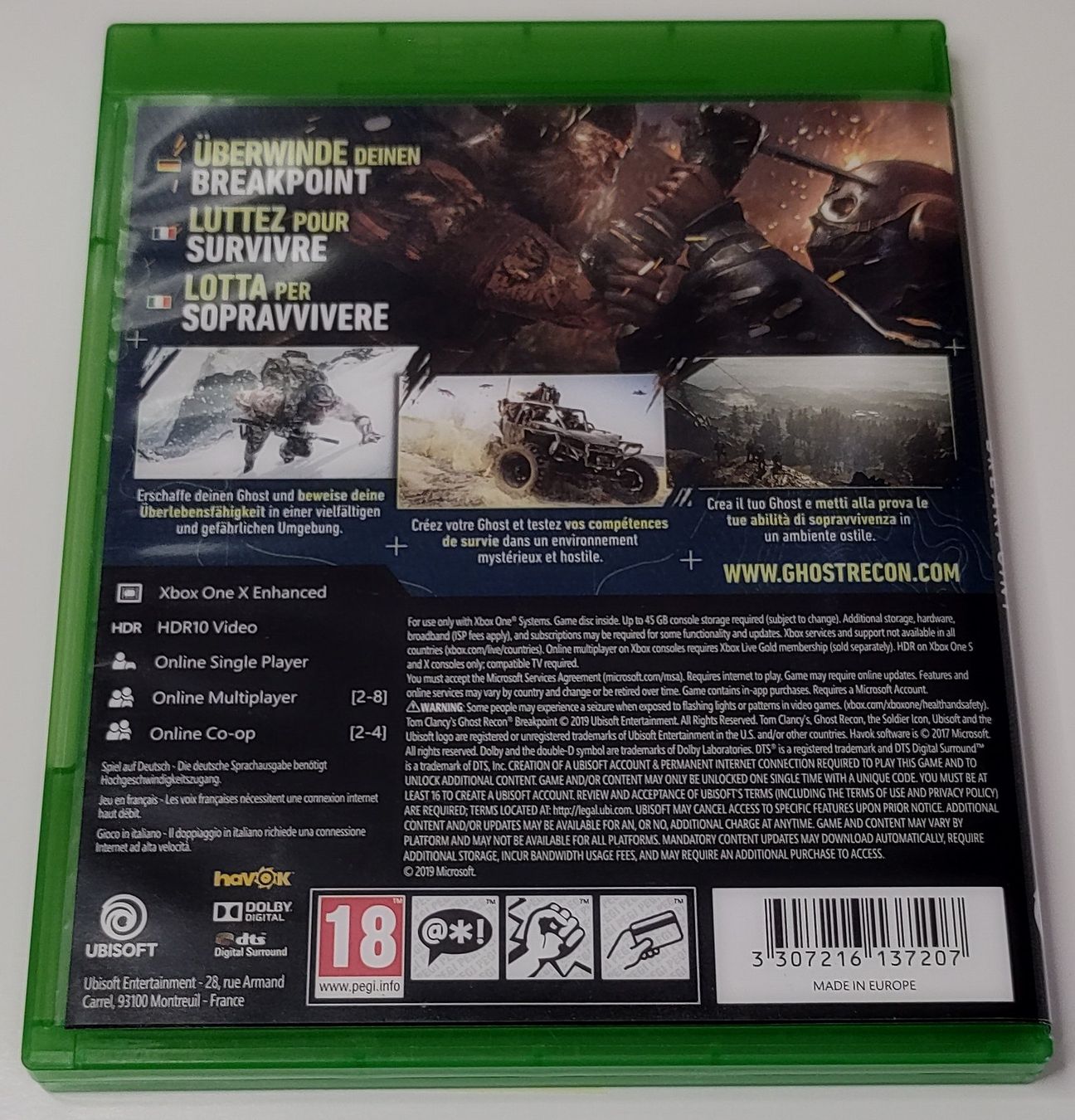 Giochi: Xbox One: Tom Clancy's Ghost Recon: Breakpoint – Usato da Uznach venduto da Cheese-Us 1