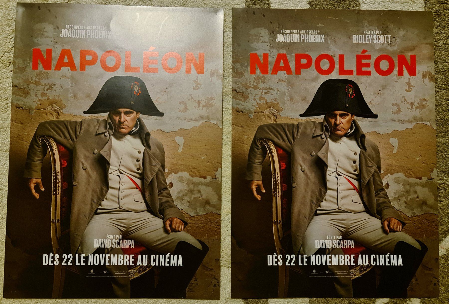 Poster & Bilder: Napoléon / Joaquin Phoenix – Neu (gemäss Beschreibung) aus Cortaillod von signep 1