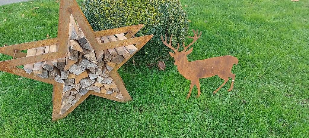 Tutte le decorazioni: Stern aus Metall – Usato da Mauensee venduto da Priska7896