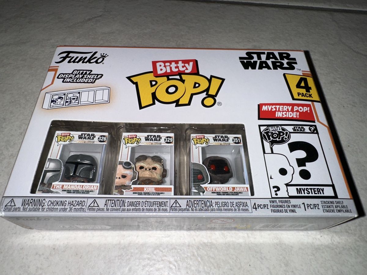 Funko Figuren: Funko Bitty Pop Star Wars 4x4er Pack neu OVP – Neu und originalverpackt aus Zofingen von Psch2 5