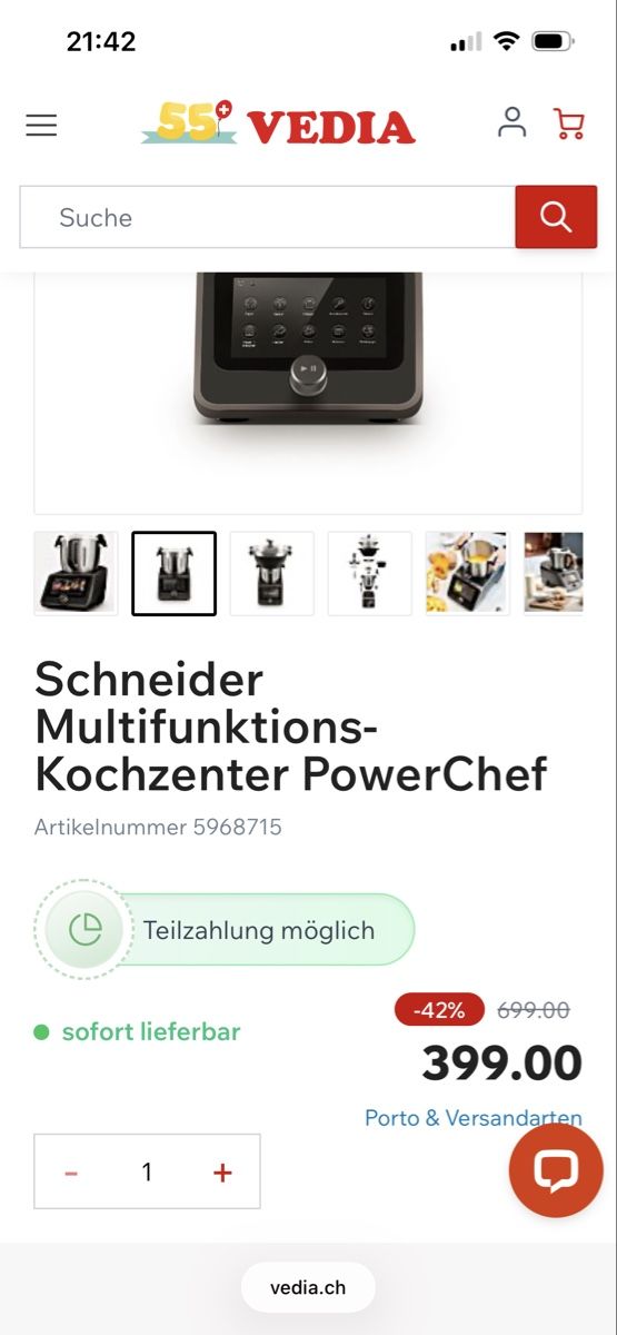 Schneider Elettrodomestici da cucina: Schneider Powerchef | Robot Multifonction  – Nuovo (secondo la descrizione) da Grenchen venduto da SYS_11 1