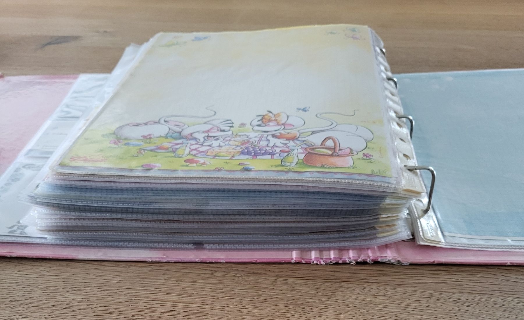 Carta: Diddl Sammlung Postkarten, Blätter, Briefpapier mit Couvert – Usato da Sargans venduto da Macla4 1