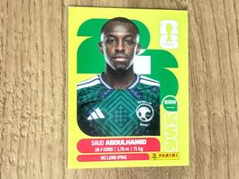 Panini FIFA WM 2026 Sticker Saud Abdulhamid KSA 4