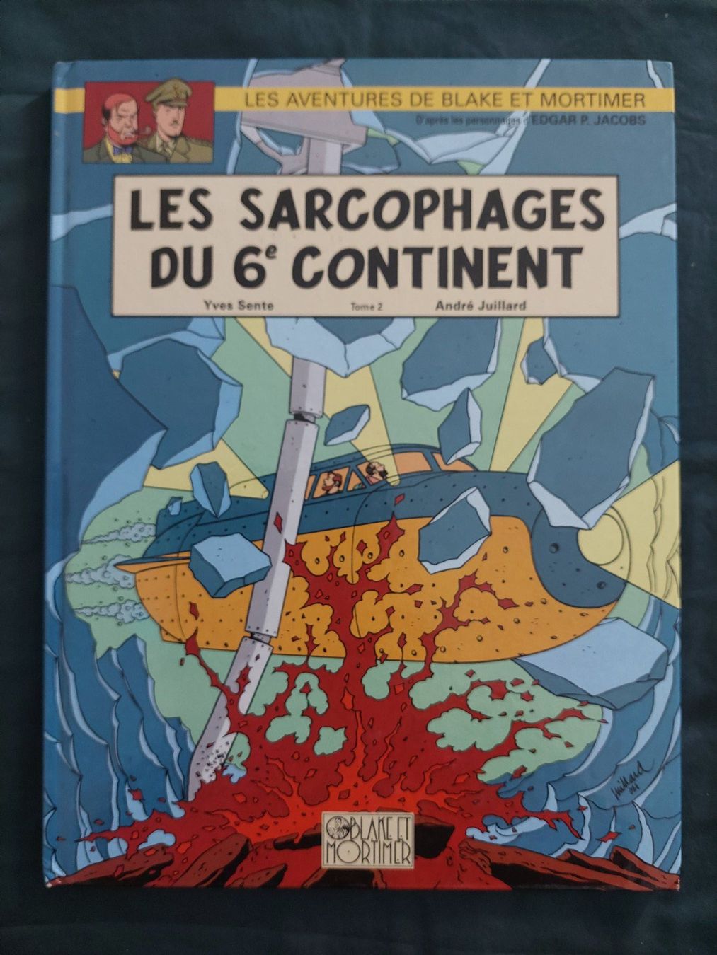 Fumetti: Blake et Mortimer Les Sarcophages du 6ème Continent EO 2004 – Usato da Genève venduto da Blu_BD