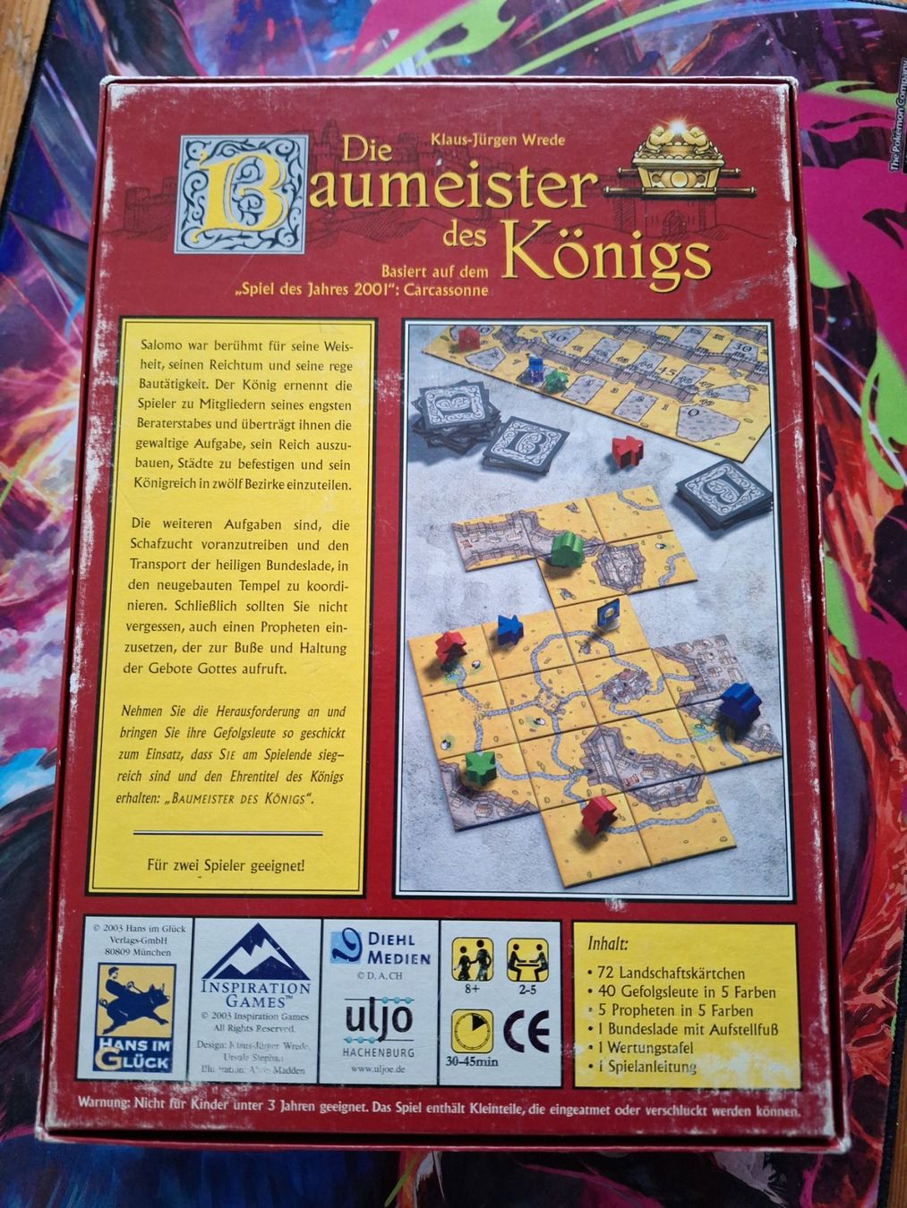 Giochi: Die Baumeister des Königs - Carcassone Ableger – Usato da Altstätten SG venduto da GGsGameshop 7