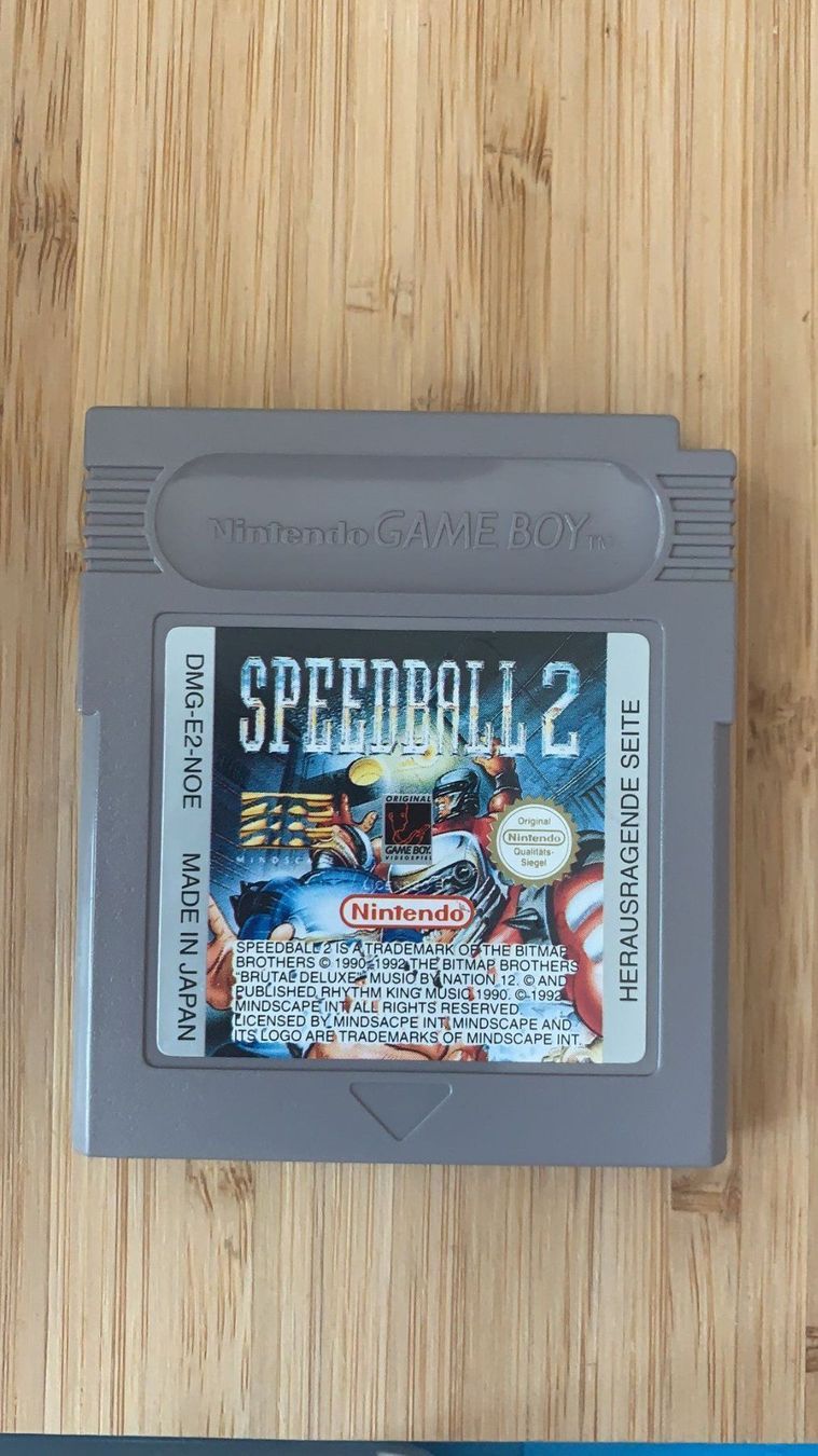 Giochi: Speedball 2  für Gameboy – Usato da Gebenstorf venduto da RetroFuture