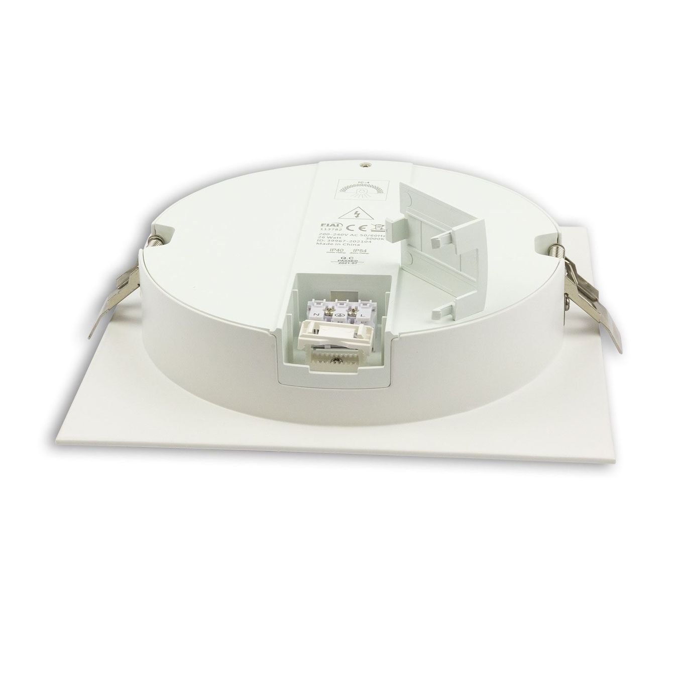 Lampade: LED Einbauleuchte, IP54, 23 cm x 23 cm – Nuovo (secondo la descrizione) da Kreuzlingen venduto da Smart-Light 1