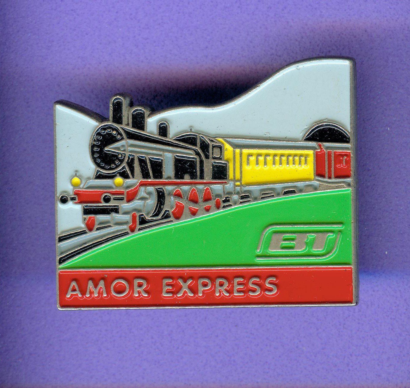 Placchette & Badge: BT  AMOR EXPRESS – Usato da Winterthur venduto da Sammleroase