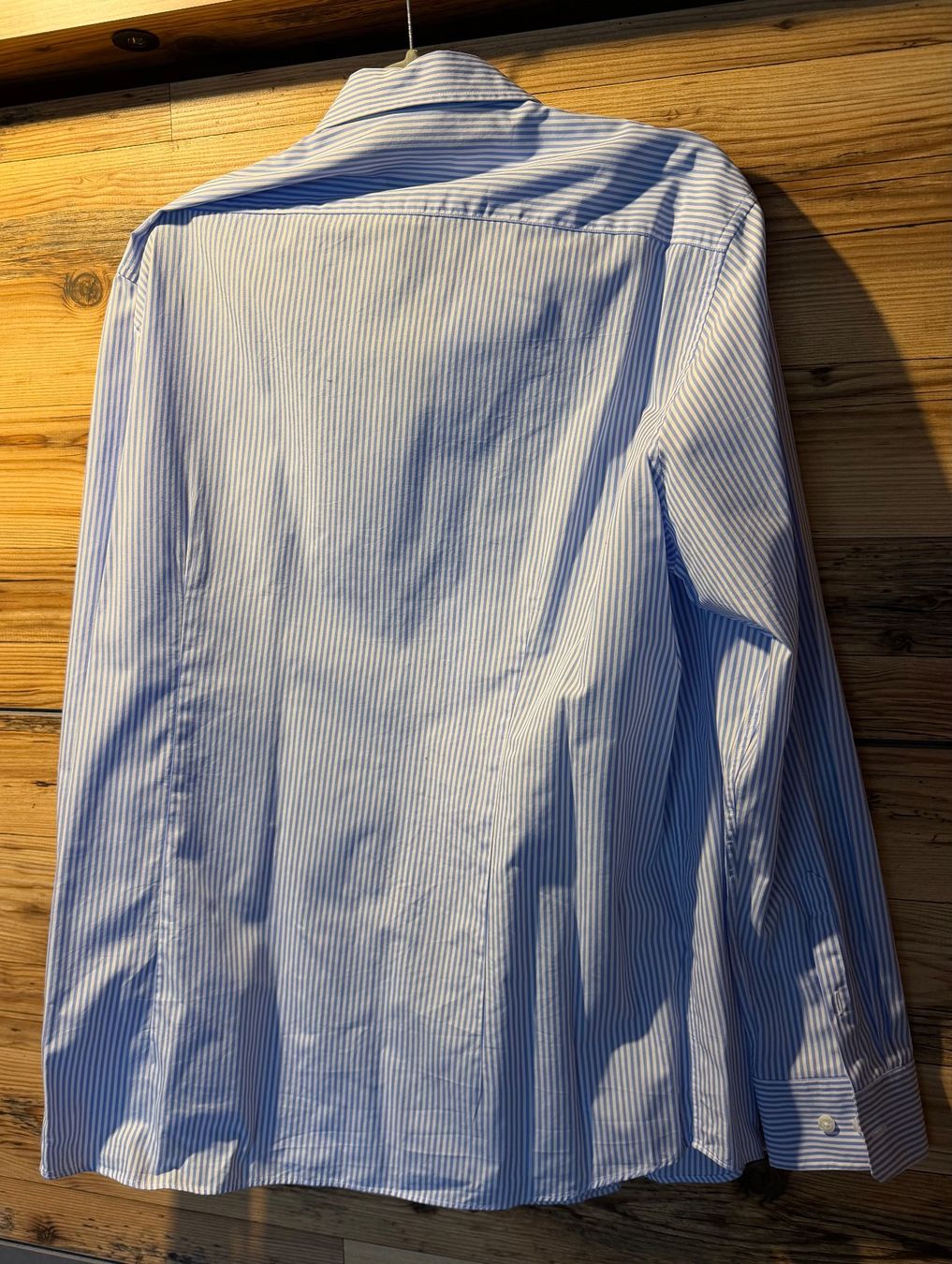Bugatti Hemden: Bugatti Hemd Weiss Blau gestreift, XL – Gebraucht aus bioggio von lenny023 1