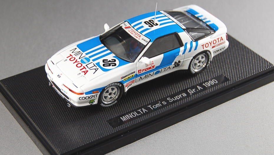 Toyota Modellini d'auto: Toyota Supra Gr.A (1990) – Nuovo e nell'imballaggio originale da Flawil venduto da Imperiosud 1