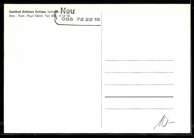 Cartoline postali: AK Uznach, Fischer am Fluss – Usato da Berlin venduto da bartko-reher 1