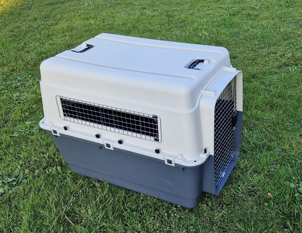 Hundebox Transportbox Nomad Gr. XXL grauweiss Kaufen auf Ricardo