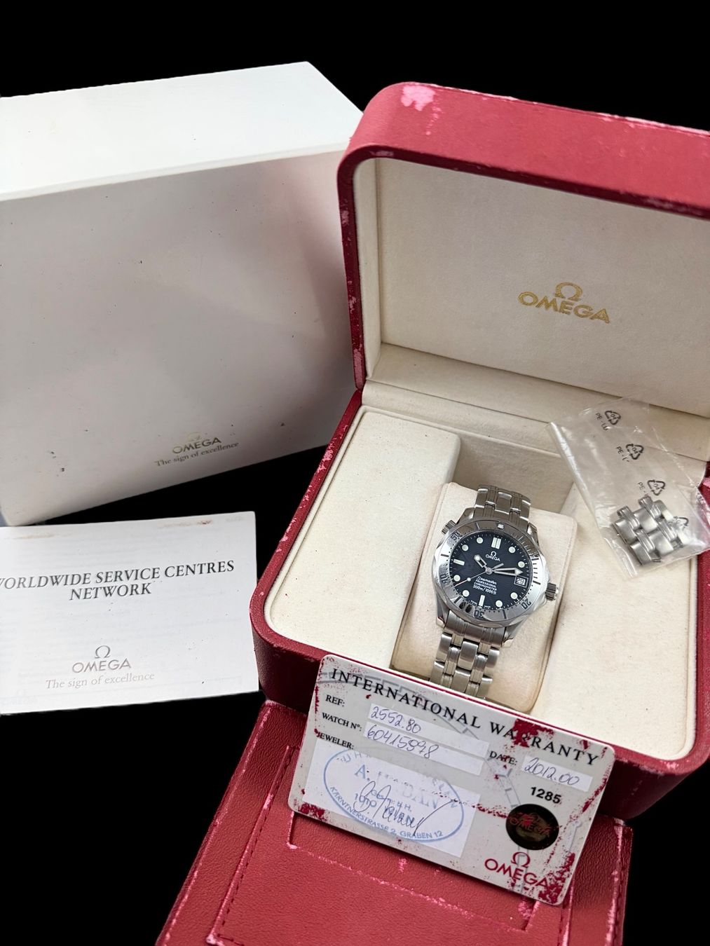 Omega Orologi: Omega Seamaster Chronometer Automatic 37mm Fullset *U795 – Usato da Zürich venduto da GalerieInauen 1