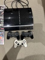 Sony PlayStation 3 Konsole mit 3 Controllern und 11 Spielen