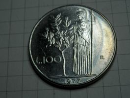 Italien 100 Lire, 1977