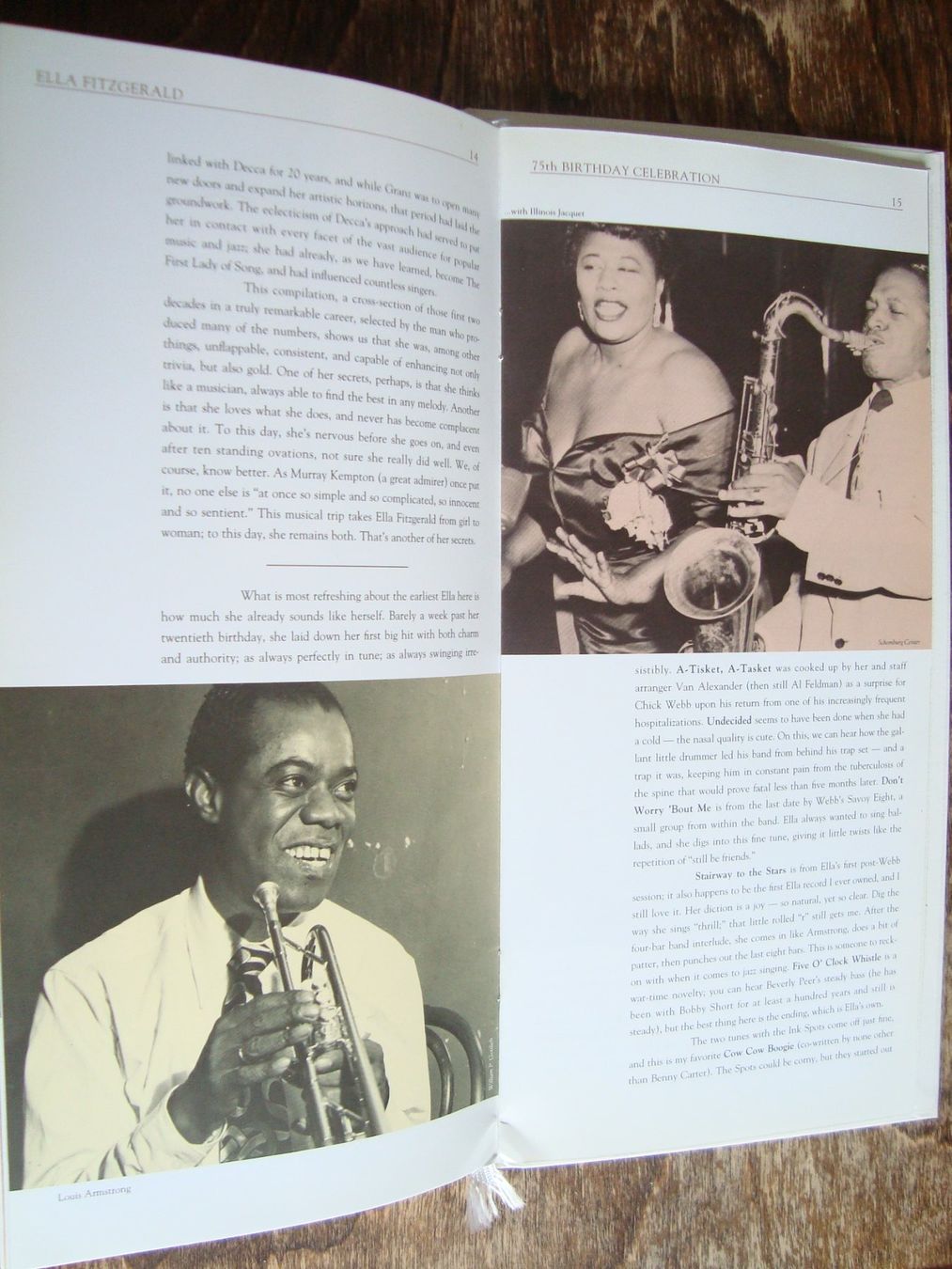 CD: Ella Fitzgerald: 75th birthday celebration – Nuovo (secondo la descrizione) da Fribourg venduto da ruswil007 2