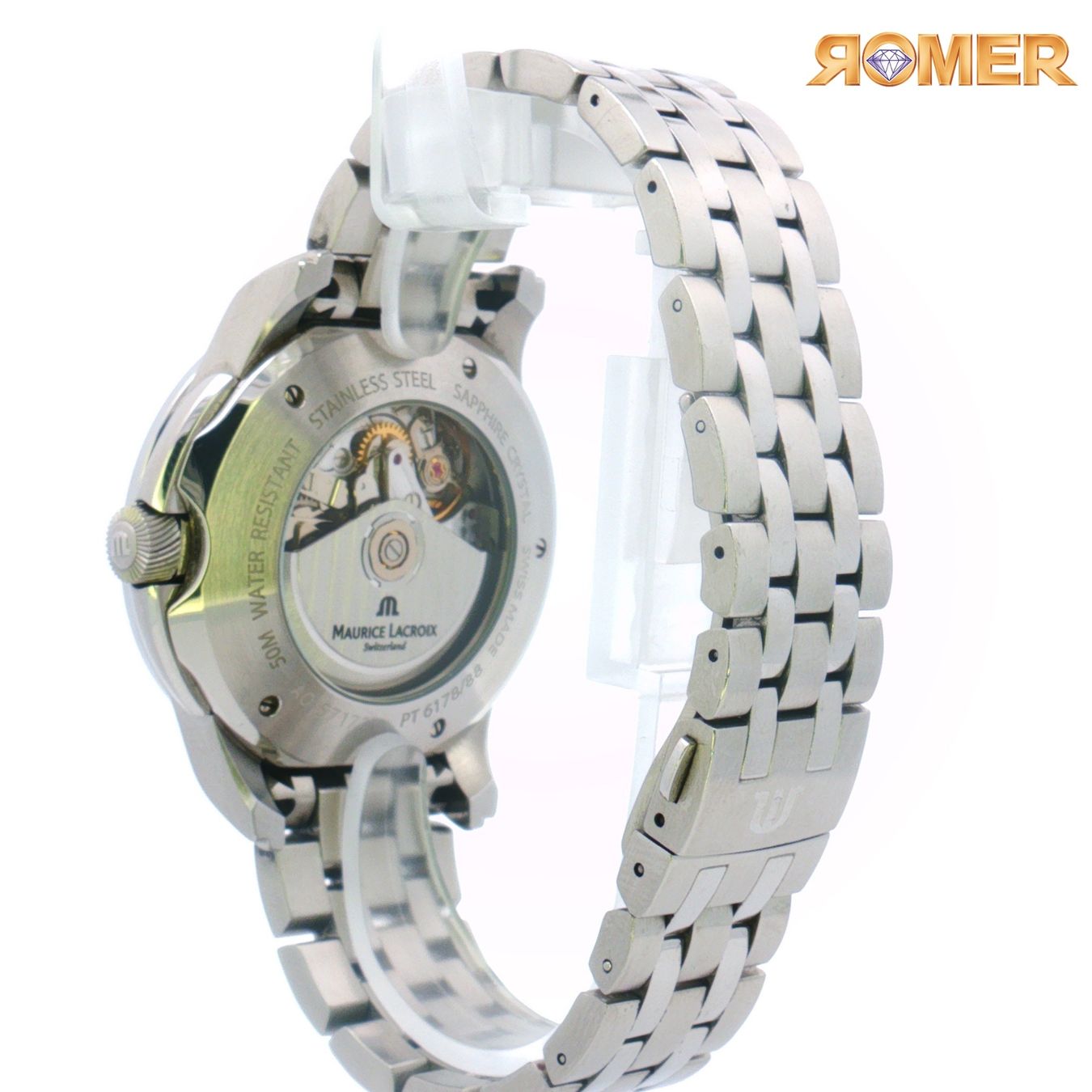 Maurice Lacroix Uhren: MAURICE LACROIX PONTOS AUTOMATIC CHRONOGRAPH – Gebraucht aus Winterthur von Romer.Uhren.Schmuck 4