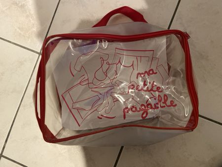 Petite sacoche de rangement "ma petite pagaille"