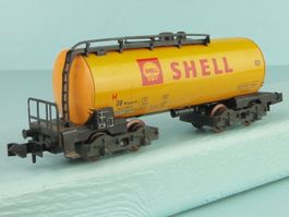 Minitrix N Shell Kesselwagen