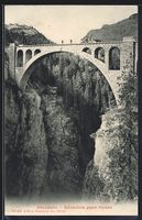 AK Albulabahn, Solisbrücke gegen Norden