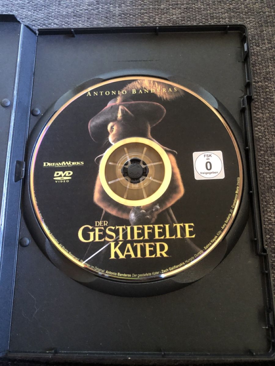 Tutti i DVDs: DVD, DER GESTIEFELTE KATER – Usato da Balsthal venduto da Katzenfan99 2
