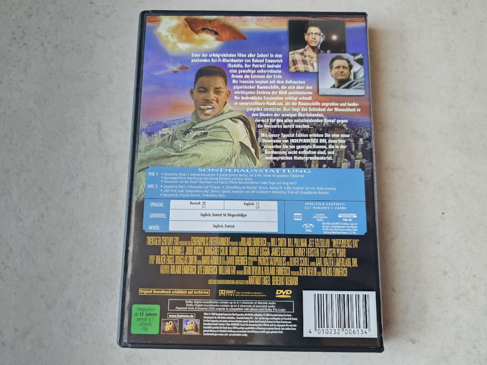Tutti i DVDs: Independence Day  /  2 Disc Special Edition – Usato da Schneisingen venduto da backstore24 1
